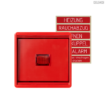 Jung BRG 12-5 PK 42 Abdeckung mit Kipphebel "Kegel" 1-fach 2 Kipphebel