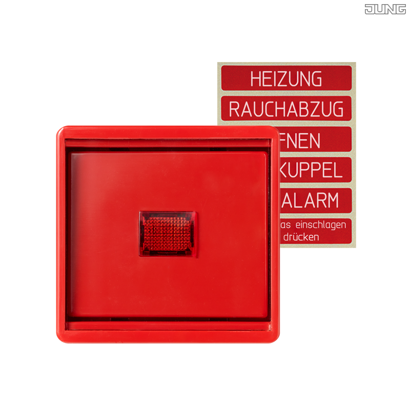 Jung BRG 12-5 PK 42 Abdeckung mit Kipphebel "Kegel" 1-fach 2 Kipphebel