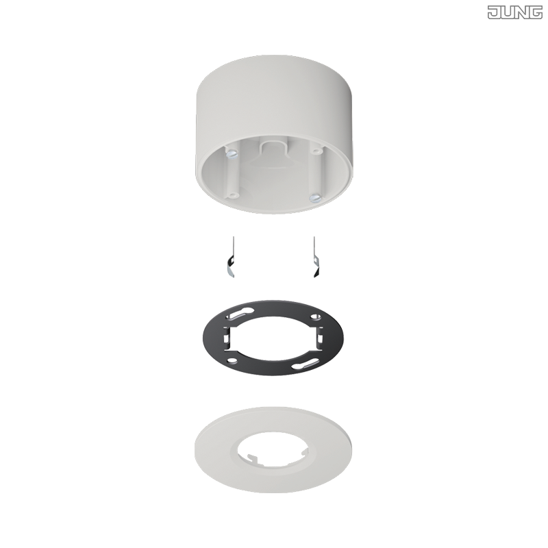 Jung BRG 12-5 PK 42 Abdeckung mit Kipphebel "Kegel" 1-fach 2 Kipphebel