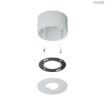 Jung BRG 12-5 PK 42 Abdeckung mit Kipphebel "Kegel" 1-fach 2 Kipphebel