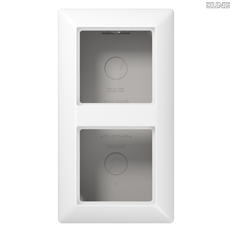 Jung BRG 12-5 PK 42 Abdeckung mit Kipphebel "Kegel" 1-fach 2 Kipphebel