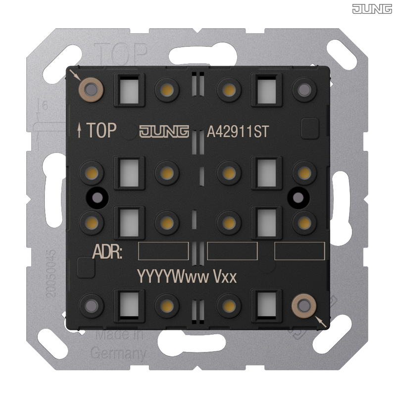 Jung BRG 12-5 PK 42 Abdeckung mit Kipphebel "Kegel" 1-fach 2 Kipphebel