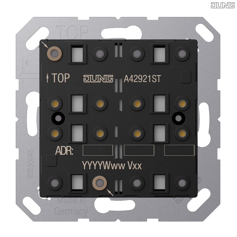 Jung BRG 12-5 PK 42 Abdeckung mit Kipphebel "Kegel" 1-fach 2 Kipphebel