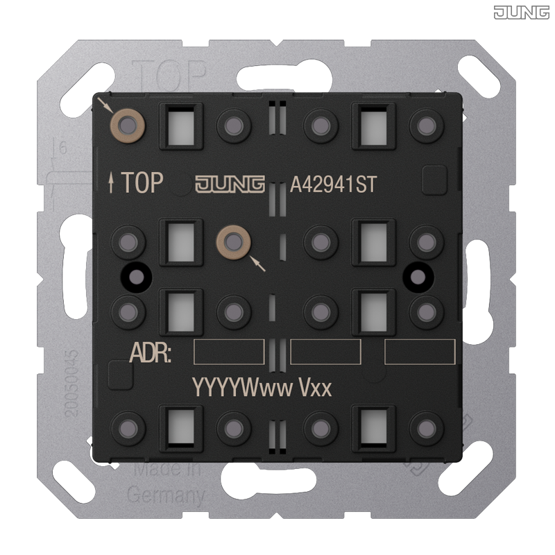 Jung BRG 12-5 PK 42 Abdeckung mit Kipphebel "Kegel" 1-fach 2 Kipphebel