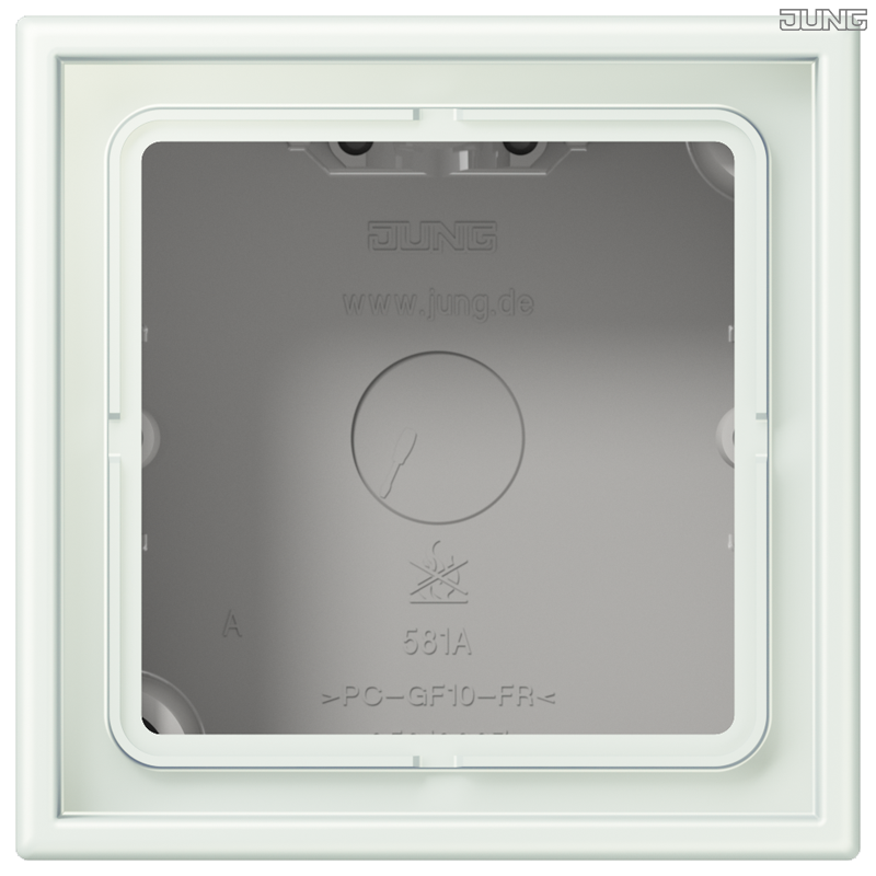 Jung BRG 12-5 PK 42 Abdeckung mit Kipphebel "Kegel" 1-fach 2 Kipphebel