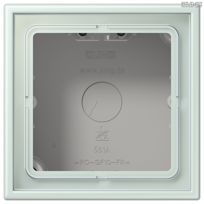 Jung BRG 12-5 PK 42 Abdeckung mit Kipphebel "Kegel" 1-fach 2 Kipphebel