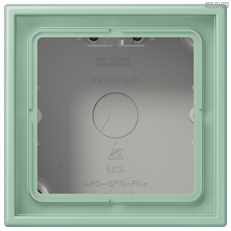 Jung BRG 12-5 PK 42 Abdeckung mit Kipphebel "Kegel" 1-fach 2 Kipphebel