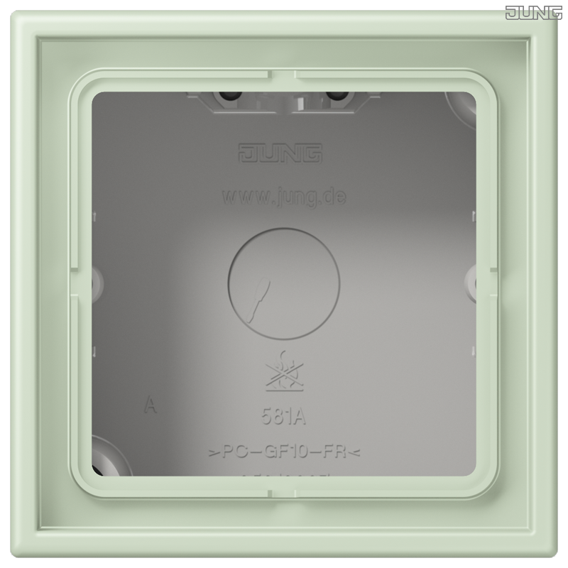 Jung BRG 12-5 PK 42 Abdeckung mit Kipphebel "Kegel" 1-fach 2 Kipphebel