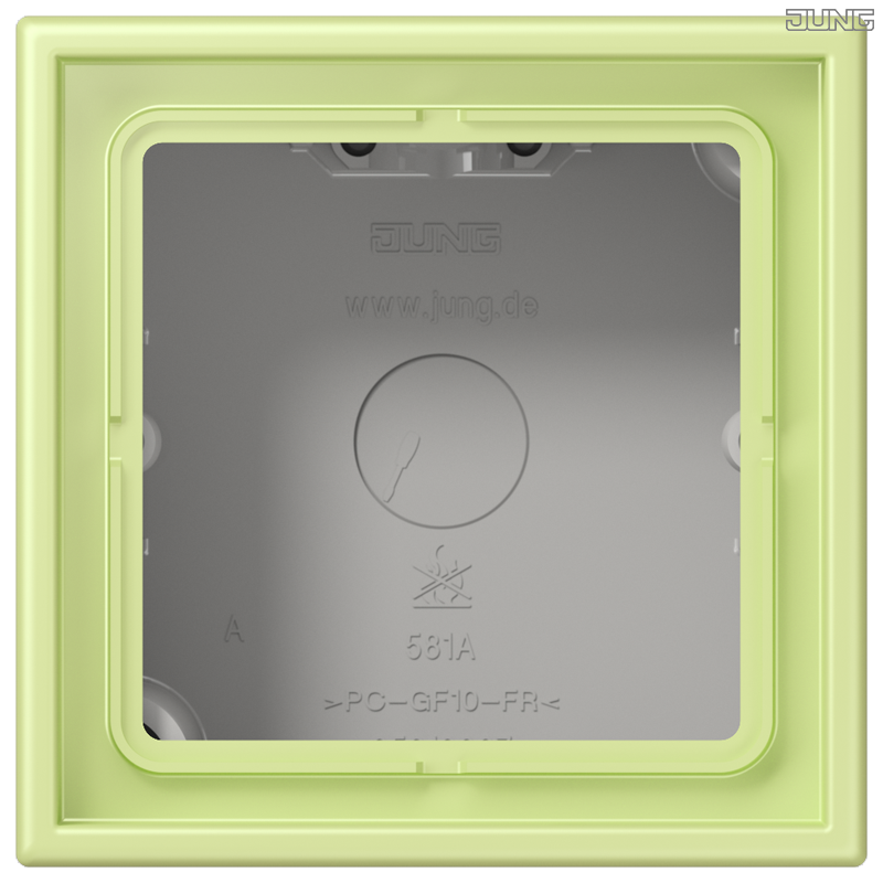 Jung BRG 12-5 PK 42 Abdeckung mit Kipphebel "Kegel" 1-fach 2 Kipphebel