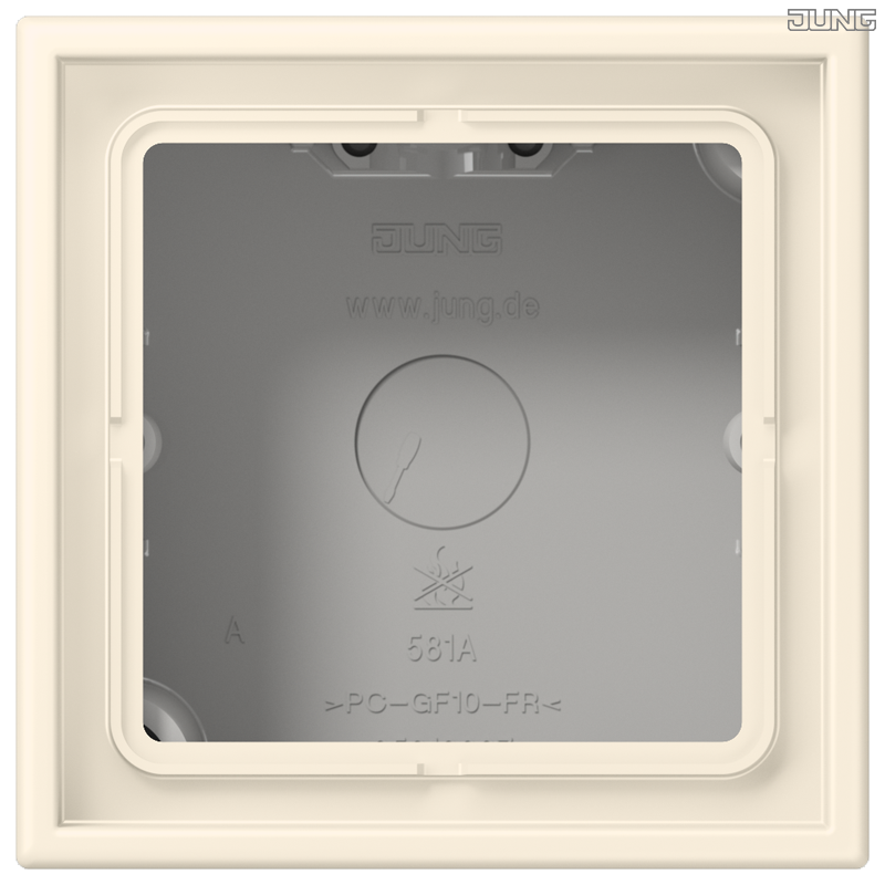 Jung BRG 12-5 PK 42 Abdeckung mit Kipphebel "Kegel" 1-fach 2 Kipphebel