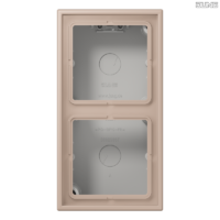 Jung BRG 12-5 PK 42 Abdeckung mit Kipphebel "Kegel" 1-fach 2 Kipphebel