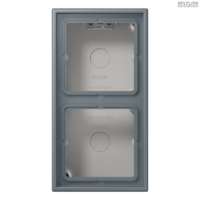 Jung BRG 12-5 PK 42 Abdeckung mit Kipphebel "Kegel" 1-fach 2 Kipphebel
