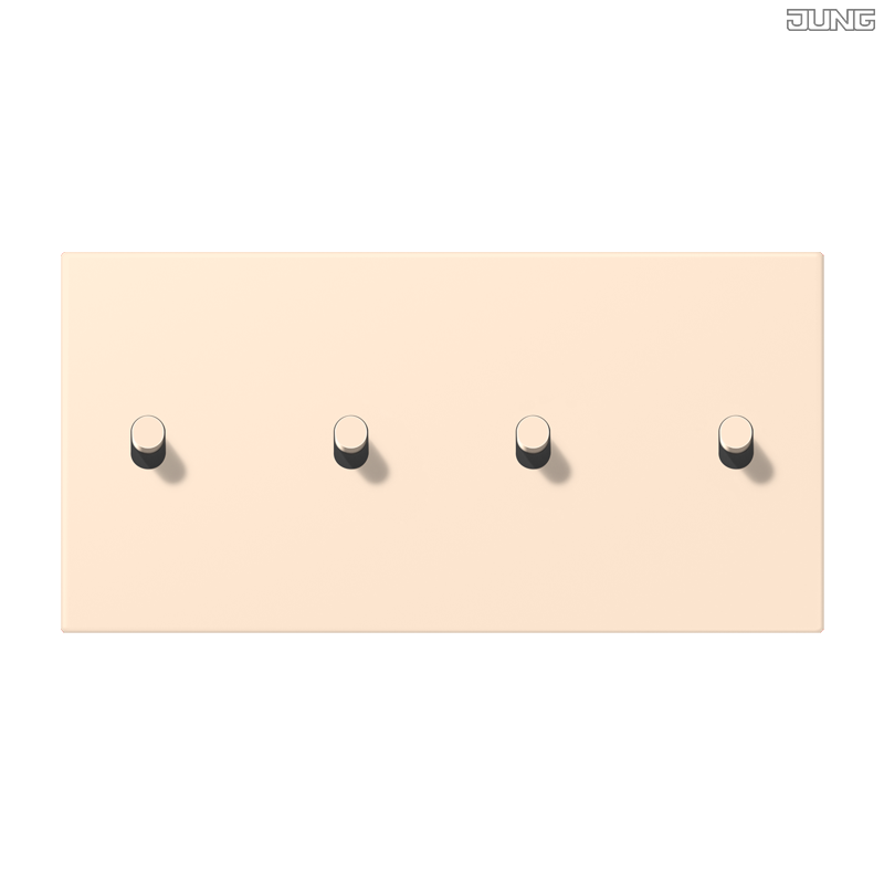 Jung BRG 12-5 PK 42 Abdeckung mit Kipphebel "Kegel" 1-fach 2 Kipphebel