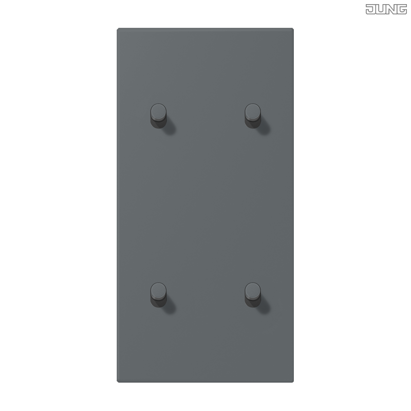 Jung BRG 12-5 PK 42 Abdeckung mit Kipphebel "Kegel" 1-fach 2 Kipphebel