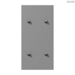 Jung BRG 12-5 PK 42 Abdeckung mit Kipphebel "Kegel" 1-fach 2 Kipphebel