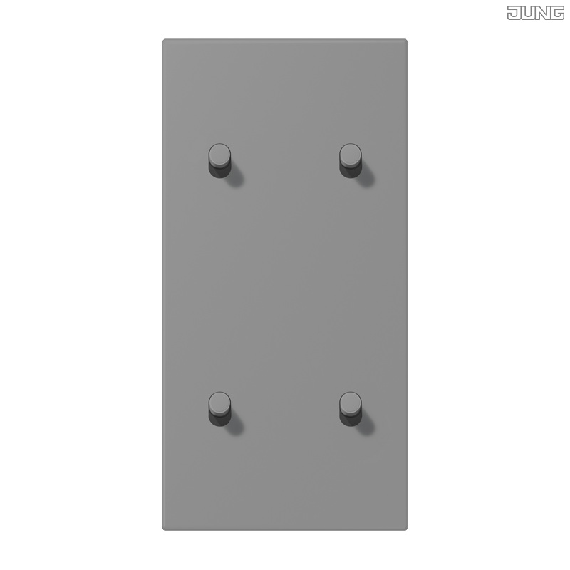 Jung BRG 12-5 PK 42 Abdeckung mit Kipphebel "Kegel" 1-fach 2 Kipphebel