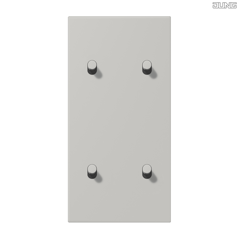Jung BRG 12-5 PK 42 Abdeckung mit Kipphebel "Kegel" 1-fach 2 Kipphebel