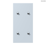 Jung BRG 12-5 PK 42 Abdeckung mit Kipphebel "Kegel" 1-fach 2 Kipphebel