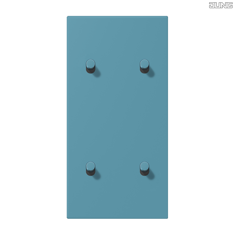 Jung BRG 12-5 PK 42 Abdeckung mit Kipphebel "Kegel" 1-fach 2 Kipphebel