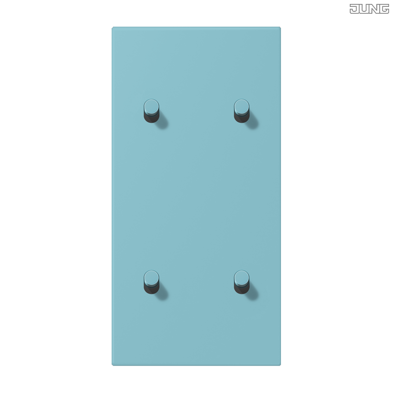 Jung BRG 12-5 PK 42 Abdeckung mit Kipphebel "Kegel" 1-fach 2 Kipphebel