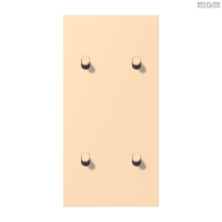 Jung BRG 12-5 PK 42 Abdeckung mit Kipphebel "Kegel" 1-fach 2 Kipphebel