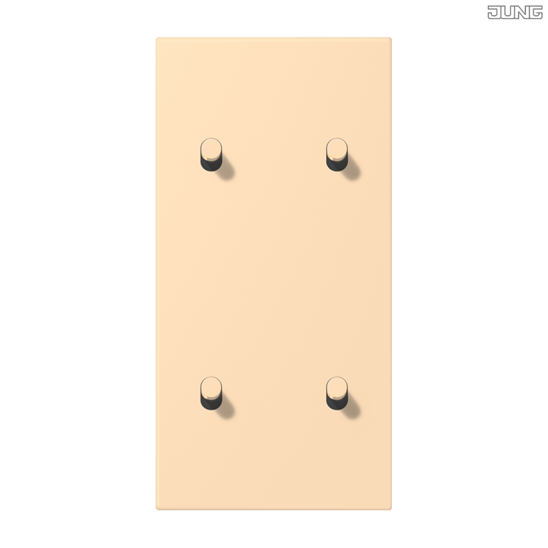 Jung BRG 12-5 PK 42 Abdeckung mit Kipphebel "Kegel" 1-fach 2 Kipphebel