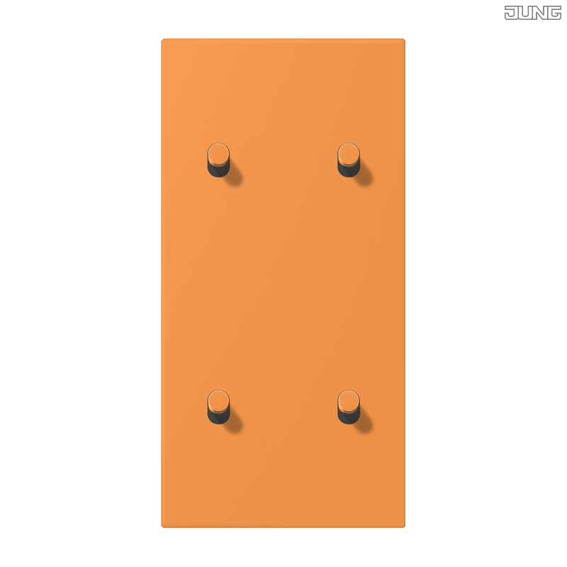 Jung BRG 12-5 PK 42 Abdeckung mit Kipphebel "Kegel" 1-fach 2 Kipphebel