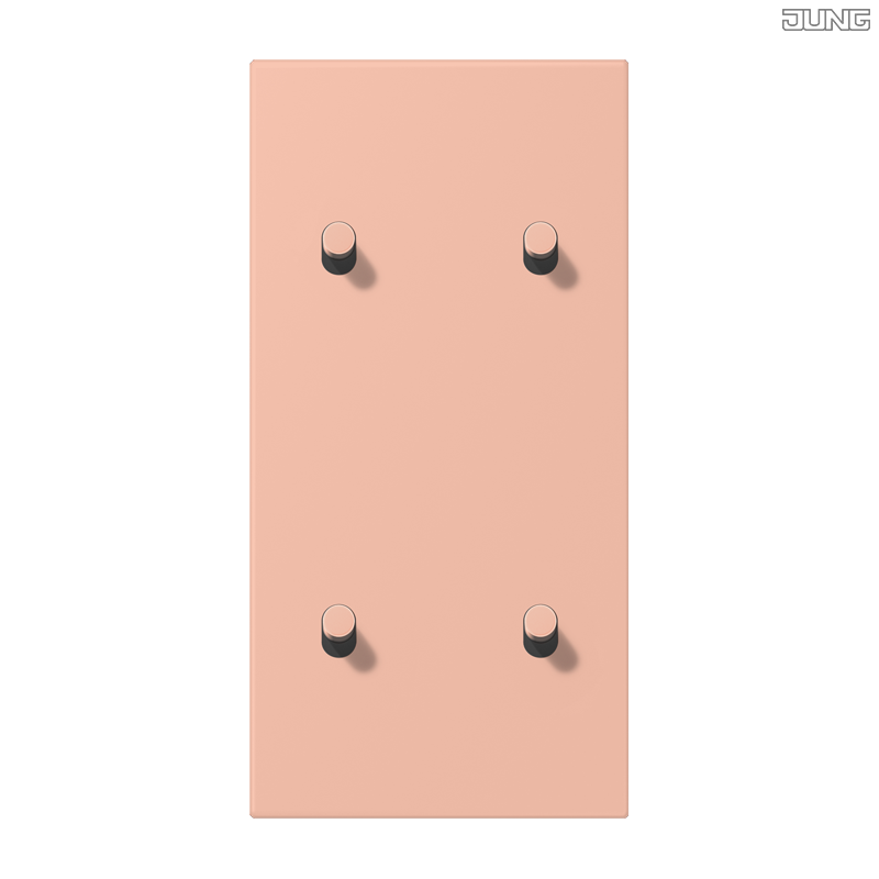 Jung BRG 12-5 PK 42 Abdeckung mit Kipphebel "Kegel" 1-fach 2 Kipphebel