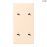 Jung BRG 12-5 PK 42 Abdeckung mit Kipphebel "Kegel" 1-fach 2 Kipphebel