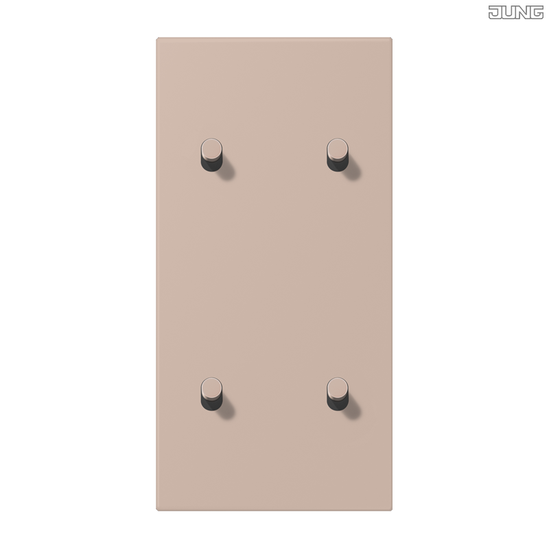 Jung BRG 12-5 PK 42 Abdeckung mit Kipphebel "Kegel" 1-fach 2 Kipphebel