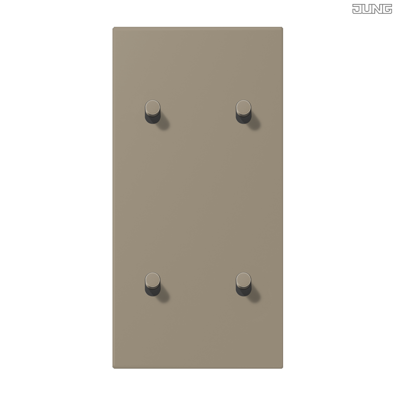 Jung BRG 12-5 PK 42 Abdeckung mit Kipphebel "Kegel" 1-fach 2 Kipphebel