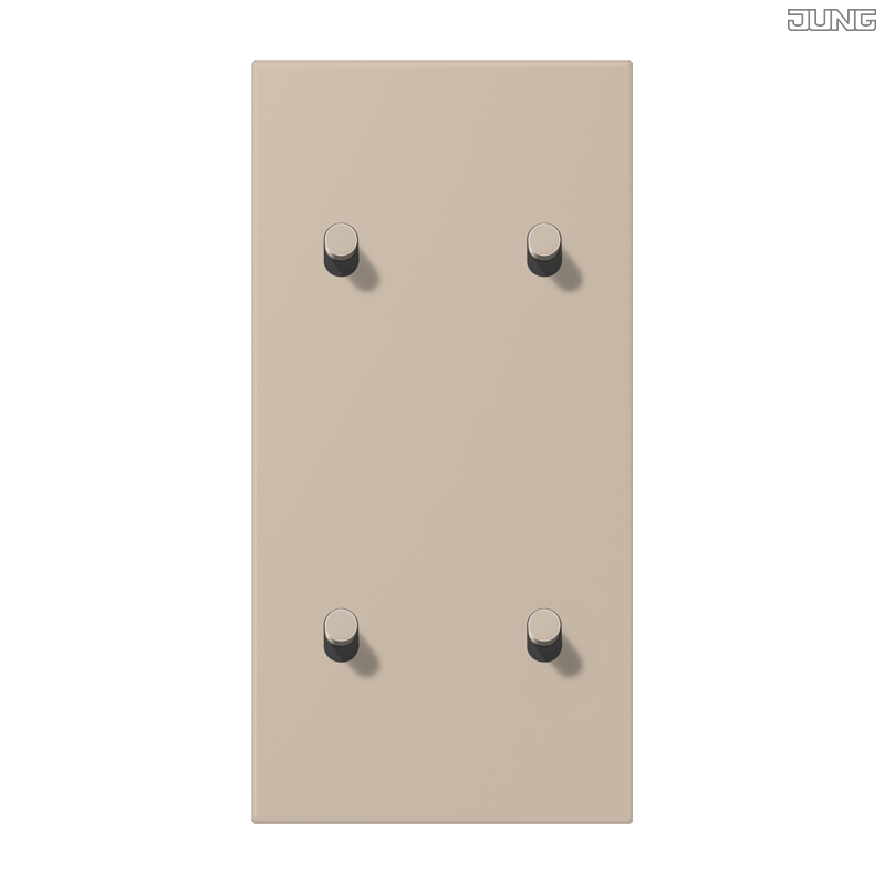 Jung BRG 12-5 PK 42 Abdeckung mit Kipphebel "Kegel" 1-fach 2 Kipphebel