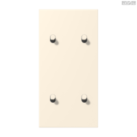 Jung BRG 12-5 PK 42 Abdeckung mit Kipphebel "Kegel" 1-fach 2 Kipphebel