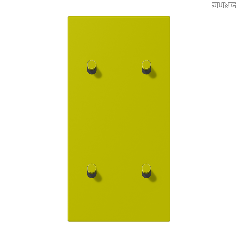 Jung BRG 12-5 PK 42 Abdeckung mit Kipphebel "Kegel" 1-fach 2 Kipphebel