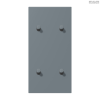 Jung BRG 12-5 PK 42 Abdeckung mit Kipphebel "Kegel" 1-fach 2 Kipphebel