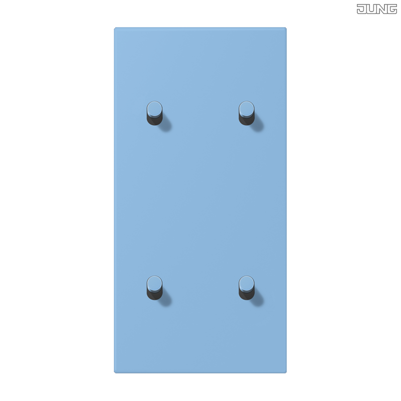 Jung BRG 12-5 PK 42 Abdeckung mit Kipphebel "Kegel" 1-fach 2 Kipphebel