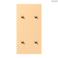 Jung BRG 12-5 PK 42 Abdeckung mit Kipphebel "Kegel" 1-fach 2 Kipphebel