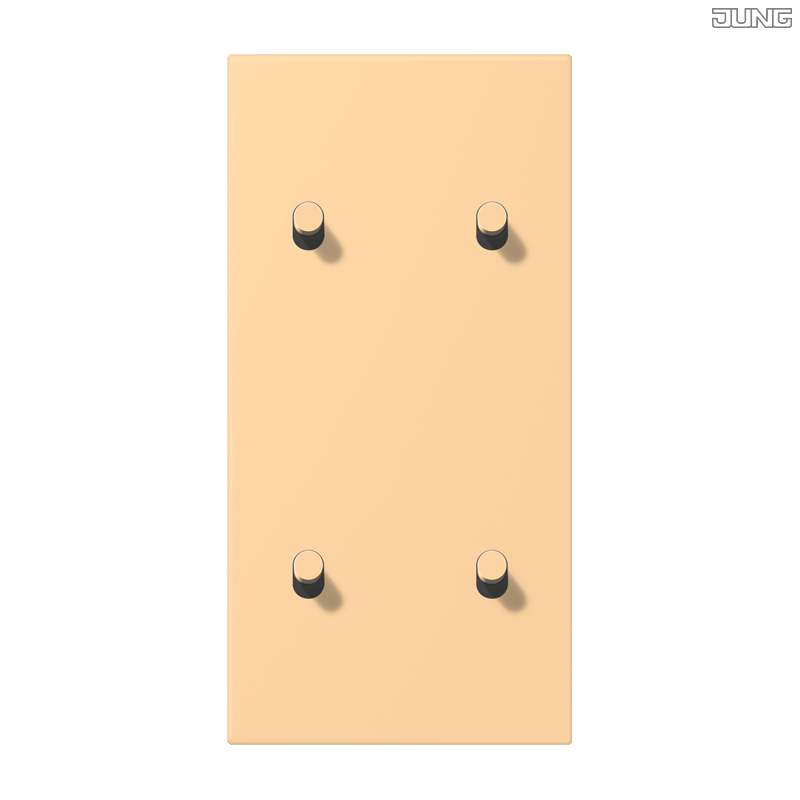Jung BRG 12-5 PK 42 Abdeckung mit Kipphebel "Kegel" 1-fach 2 Kipphebel