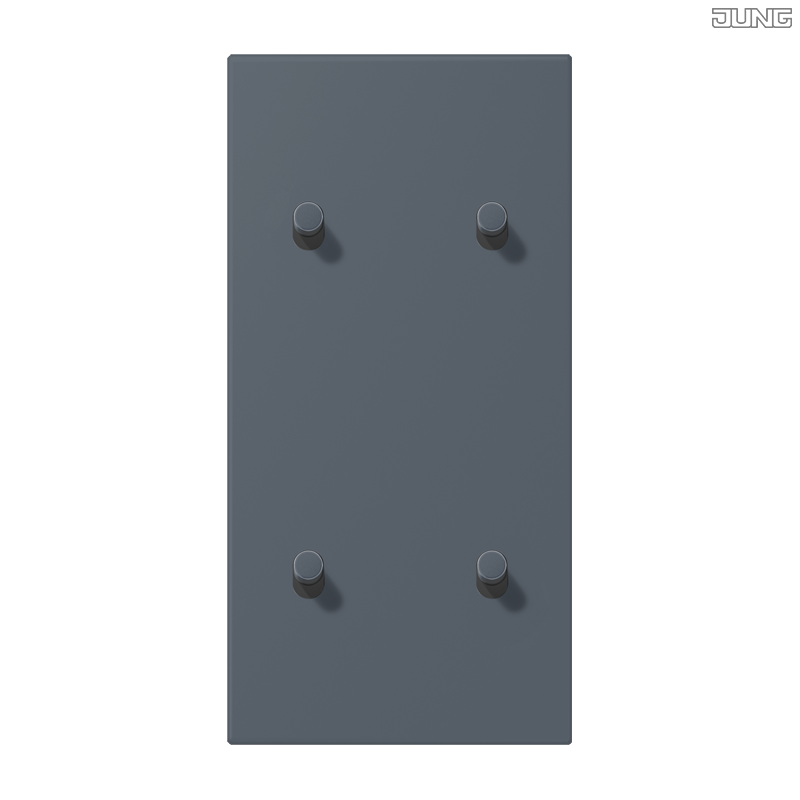 Jung BRG 12-5 PK 42 Abdeckung mit Kipphebel "Kegel" 1-fach 2 Kipphebel