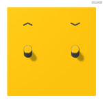 Jung BRG 12-5 PK 42 Abdeckung mit Kipphebel "Kegel" 1-fach 2 Kipphebel