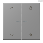 Jung BRG 12-5 PK 42 Abdeckung mit Kipphebel "Kegel" 1-fach 2 Kipphebel