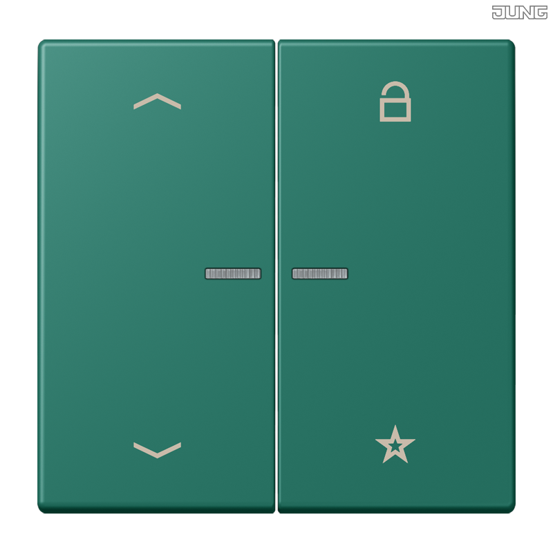 Jung BRG 12-5 PK 42 Abdeckung mit Kipphebel "Kegel" 1-fach 2 Kipphebel