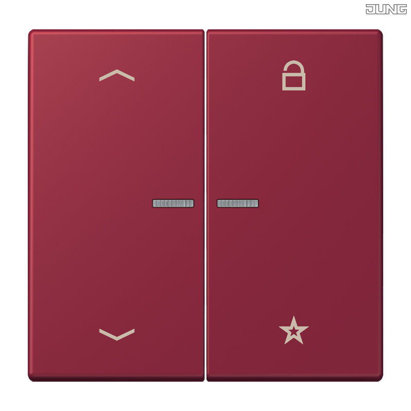 Jung BRG 12-5 PK 42 Abdeckung mit Kipphebel "Kegel" 1-fach 2 Kipphebel