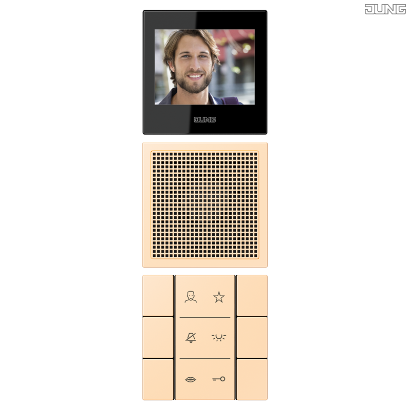 Jung BRG 12-5 PK 42 Abdeckung mit Kipphebel "Kegel" 1-fach 2 Kipphebel