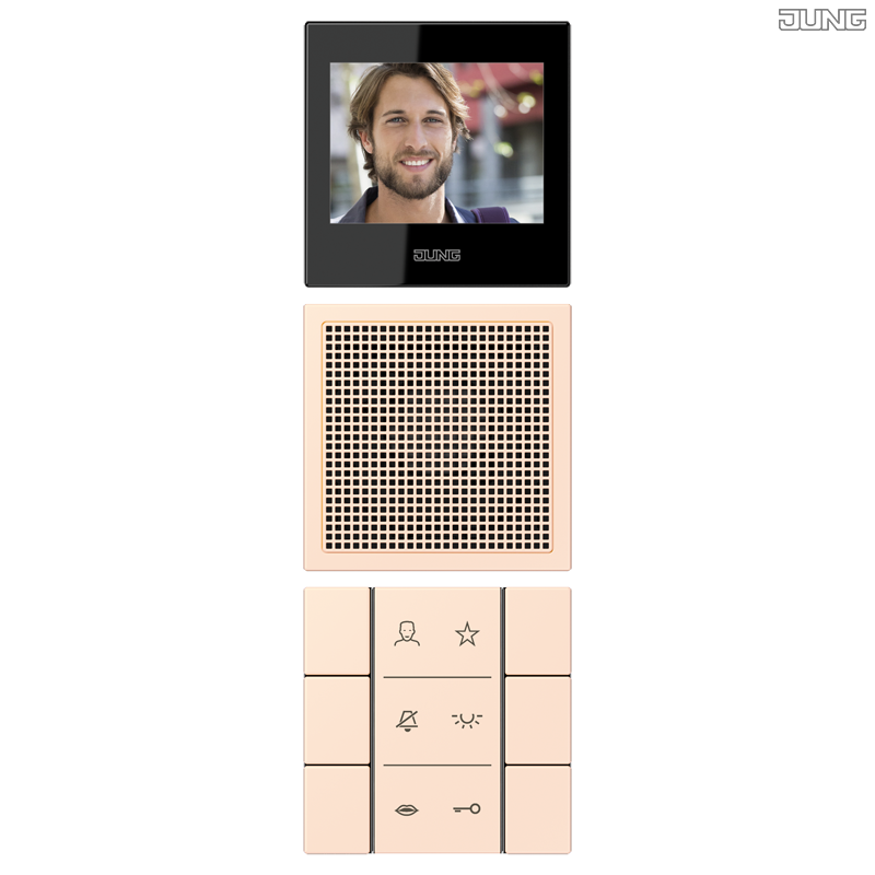 Jung BRG 12-5 PK 42 Abdeckung mit Kipphebel "Kegel" 1-fach 2 Kipphebel