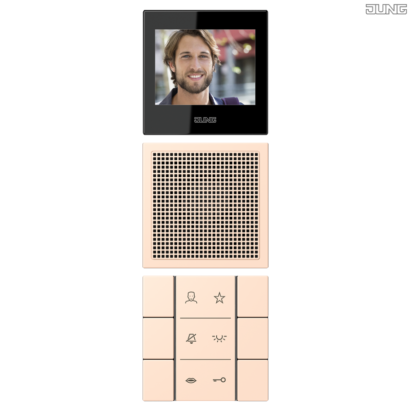 Jung BRG 12-5 PK 42 Abdeckung mit Kipphebel "Kegel" 1-fach 2 Kipphebel