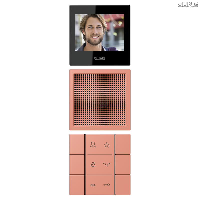 Jung BRG 12-5 PK 42 Abdeckung mit Kipphebel "Kegel" 1-fach 2 Kipphebel