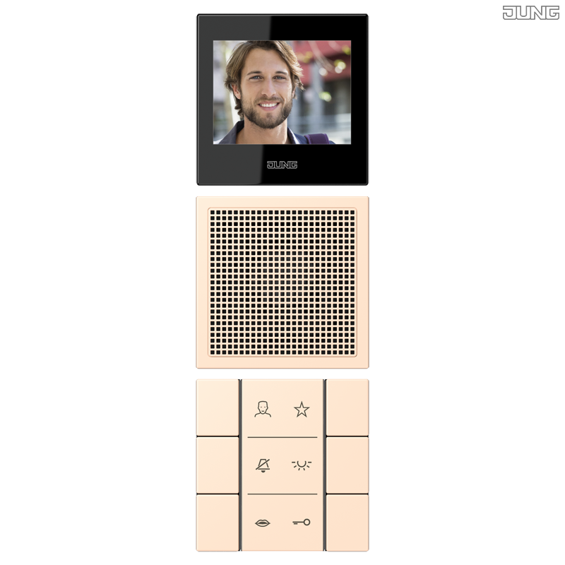 Jung BRG 12-5 PK 42 Abdeckung mit Kipphebel "Kegel" 1-fach 2 Kipphebel
