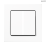 Jung BRG 12-5 PK 42 Abdeckung mit Kipphebel "Kegel" 1-fach 2 Kipphebel