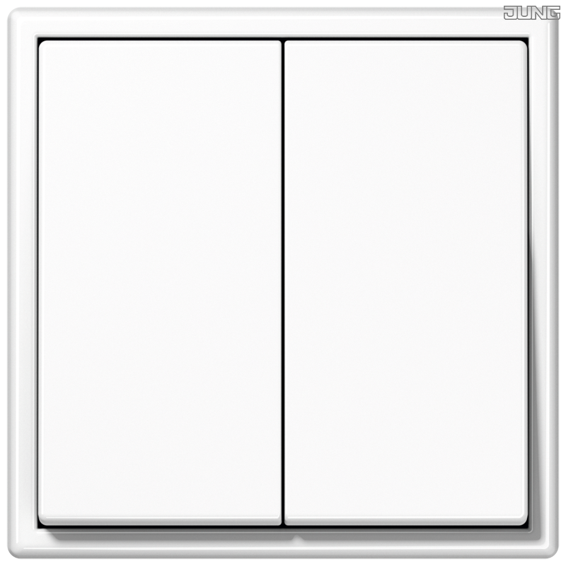 Jung BRG 12-5 PK 42 Abdeckung mit Kipphebel "Kegel" 1-fach 2 Kipphebel